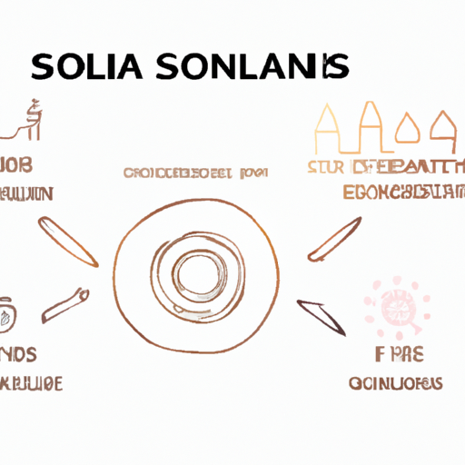 An infographic explaining Solana's unique consensus mechanism, Proof of History